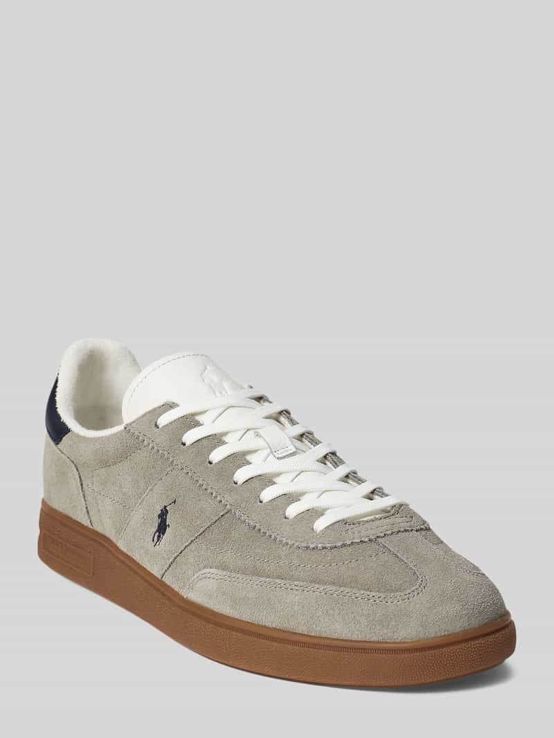 Sneakers van echt rundersuède model 'BEDFORD'