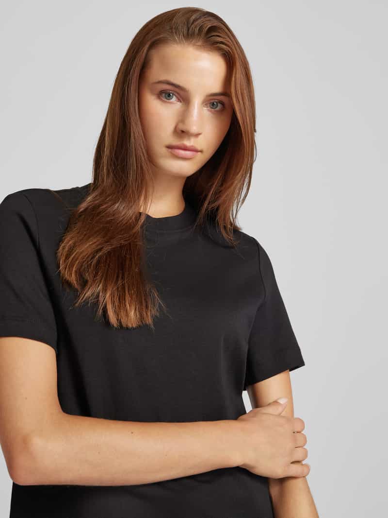 s.Oliver RED LABEL Regular fit T-shirt met ronde hals en kraag