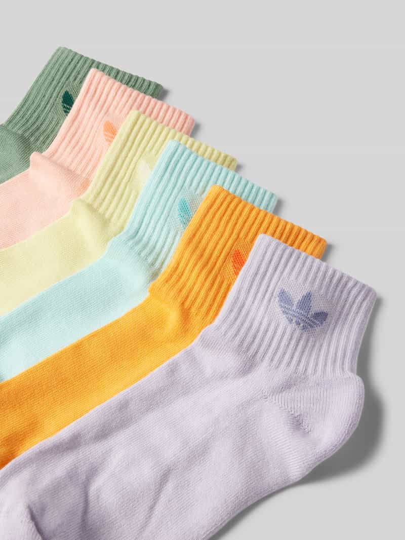 adidas Originals Sneakersokken met logoprint in een set van 6 paar