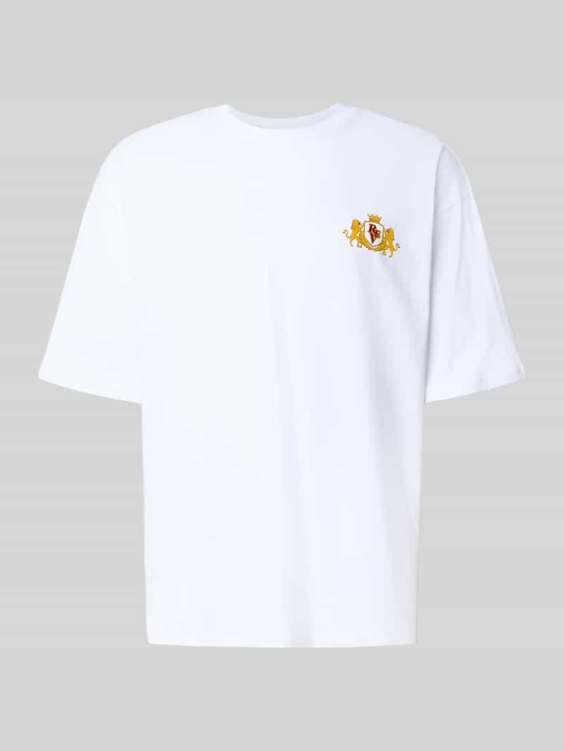T-shirt met labelpatch