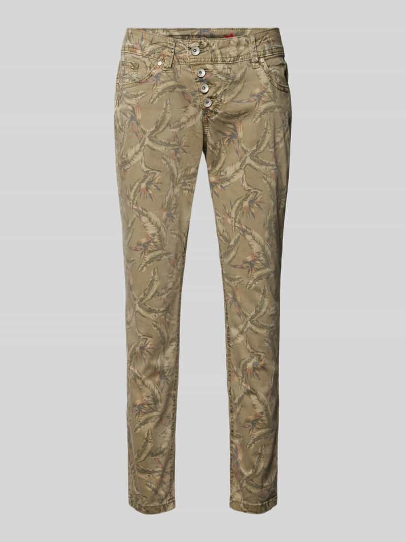 Buena Vista Stoffen broek met verkorte pasvorm model 'Malibu'