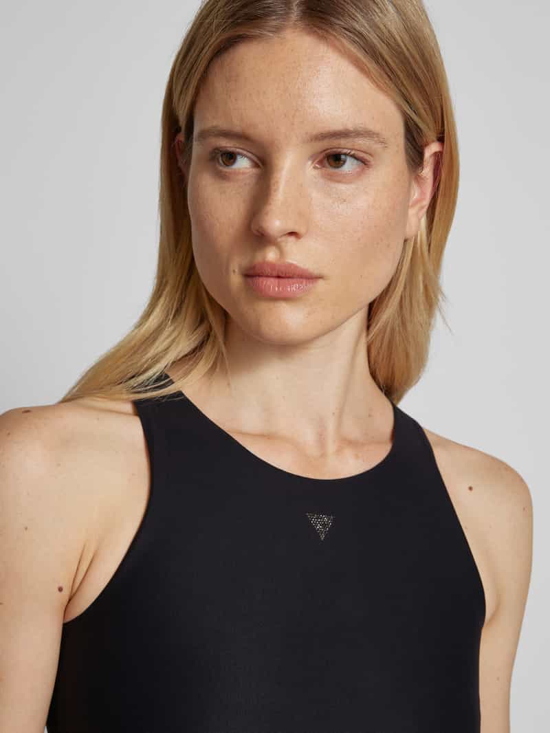 Guess Body met logo met strass-steentjes