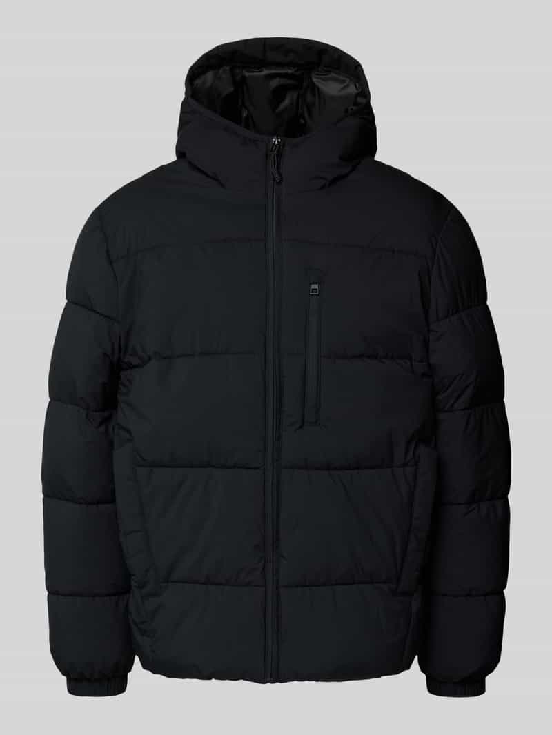 Tom Tailor Denim Gewatteerd regular fit jack met capuchon