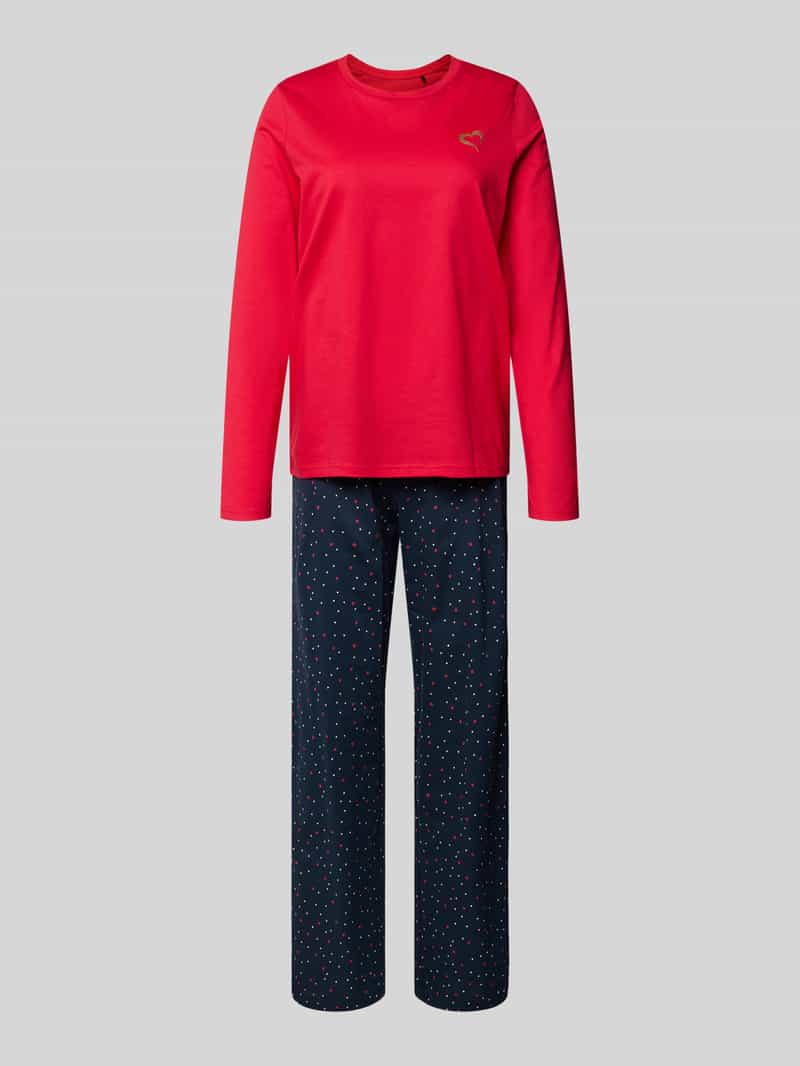 Schiesser Pyjama met ronde hals