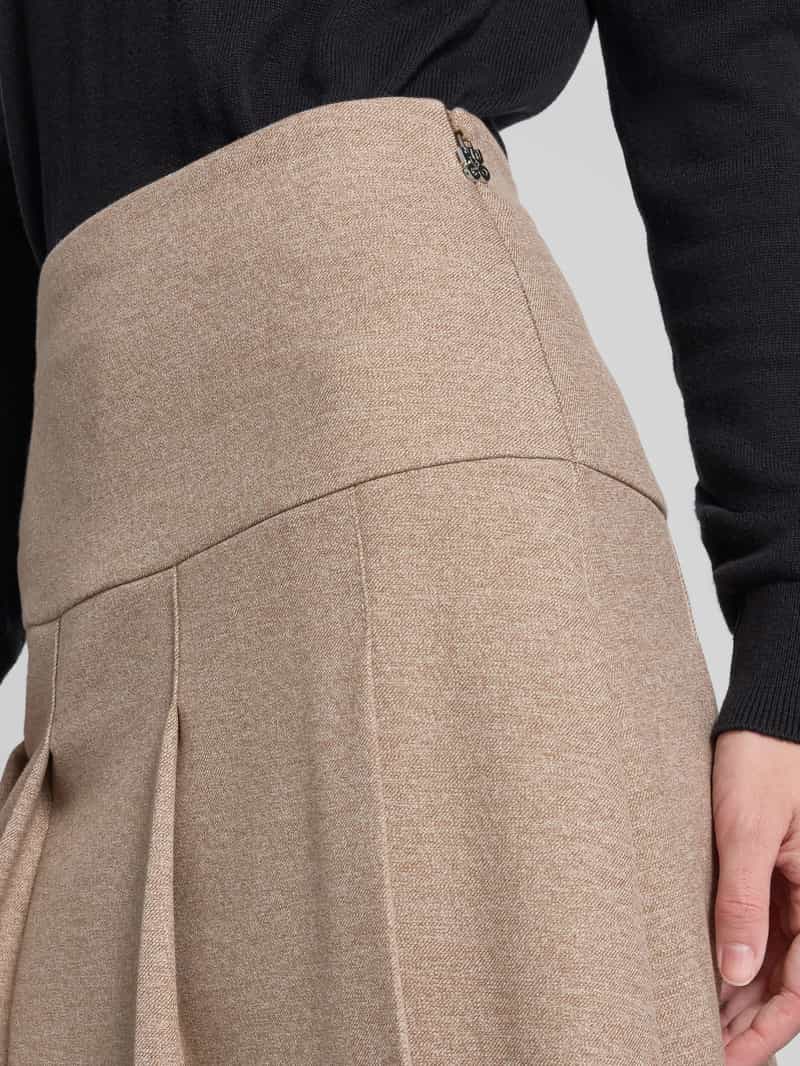 HUGO Regular fit minirok met viscose model 'RENORE'