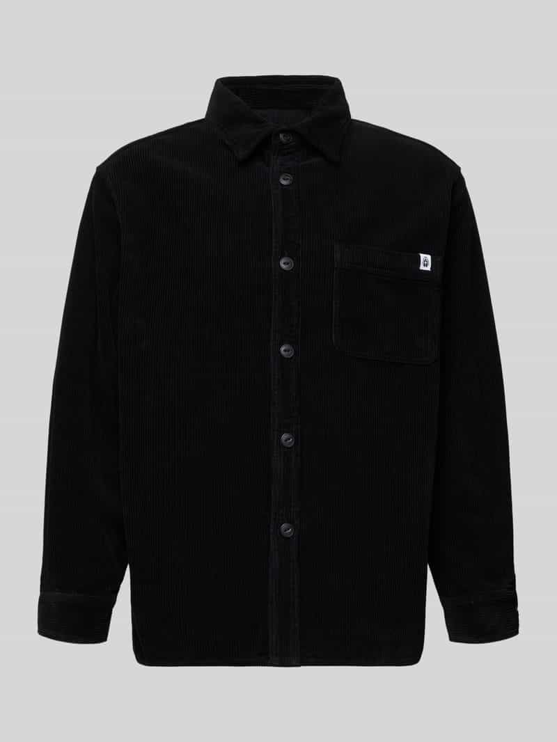 Edwin Regular fit vrijetijdsoverhemd van corduroy met kentkraag model 'ANDER'