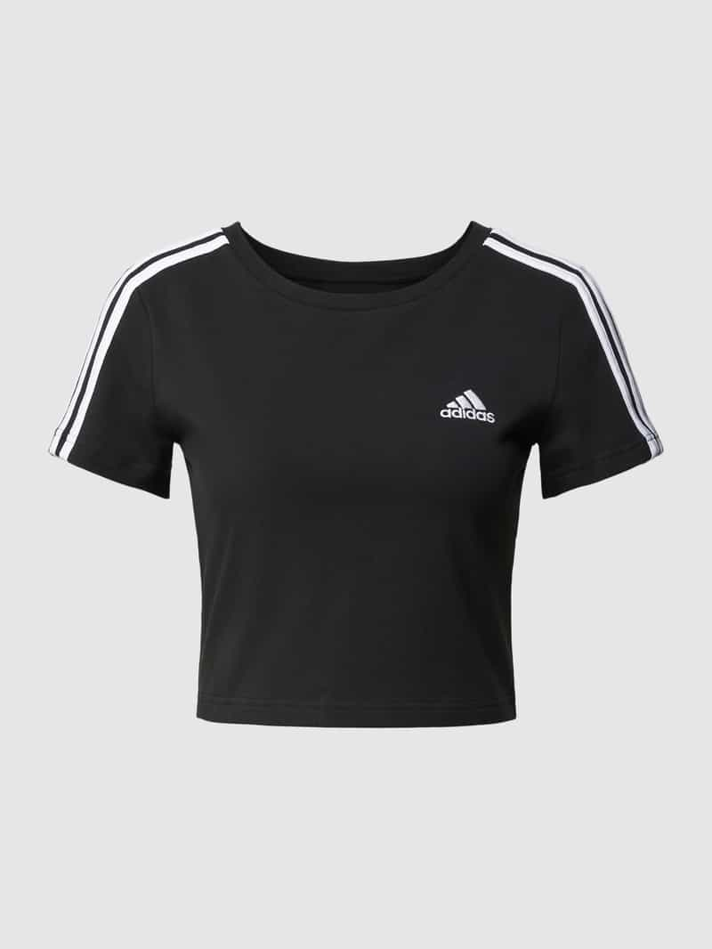 ADIDAS SPORTSWEAR Kort T-shirt met labelstitching model 'BABY'