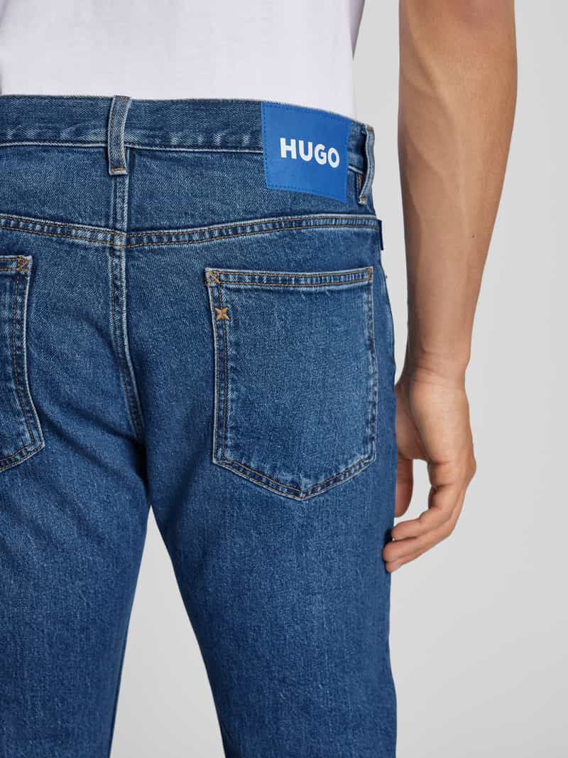 Hugo Blue Regular fit jeans in 5-pocketmodel model 'Ash'