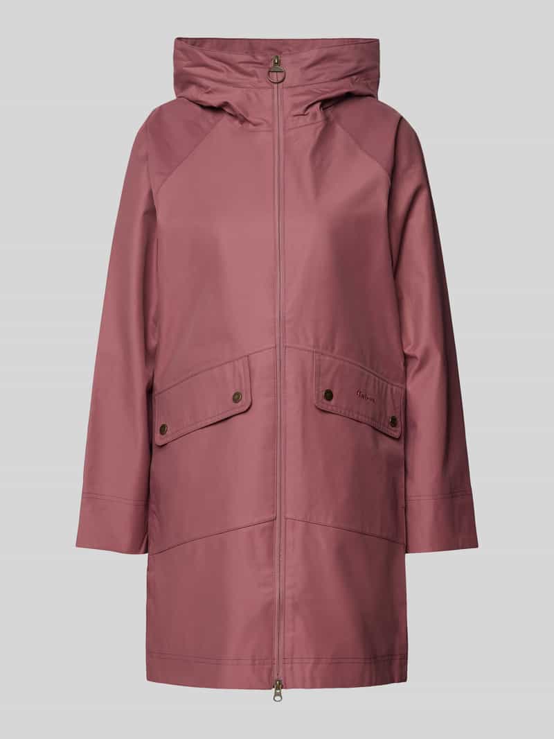 Barbour Lange jas met tweewegsritssluiting model 'Heron'