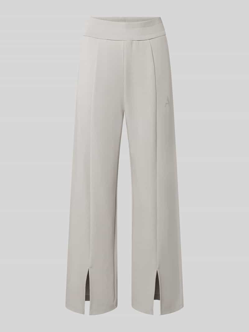 Armani Exchange straight fit sweatpants van elastische viscosemix