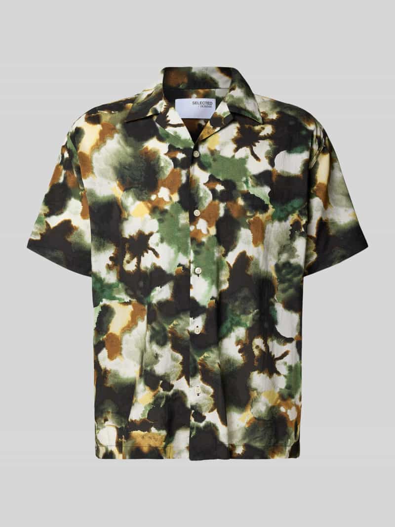 Selected Homme Relaxed fit vrijetijdsoverhemd van een mix van katoen en modal