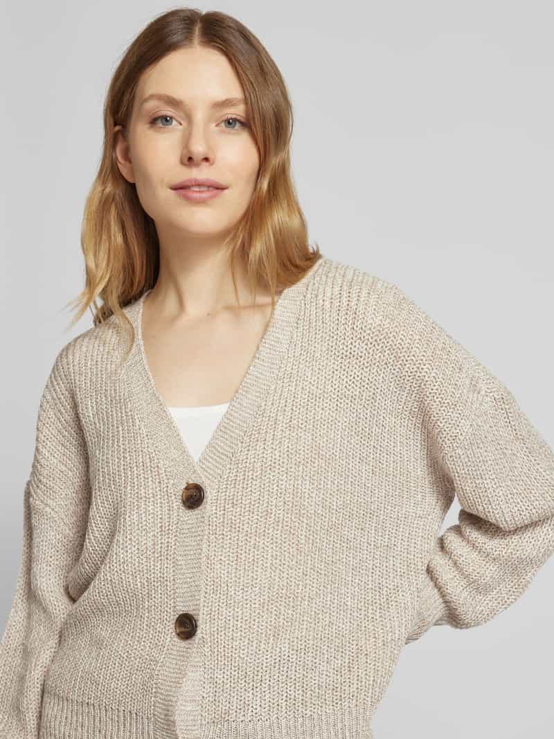 Vero Moda Regular fit gebreid jack met ballonmouwen model 'LEA'