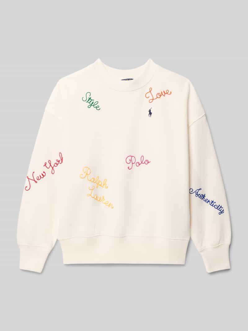 Polo Ralph Lauren Teens Sweatshirt met ronde hals