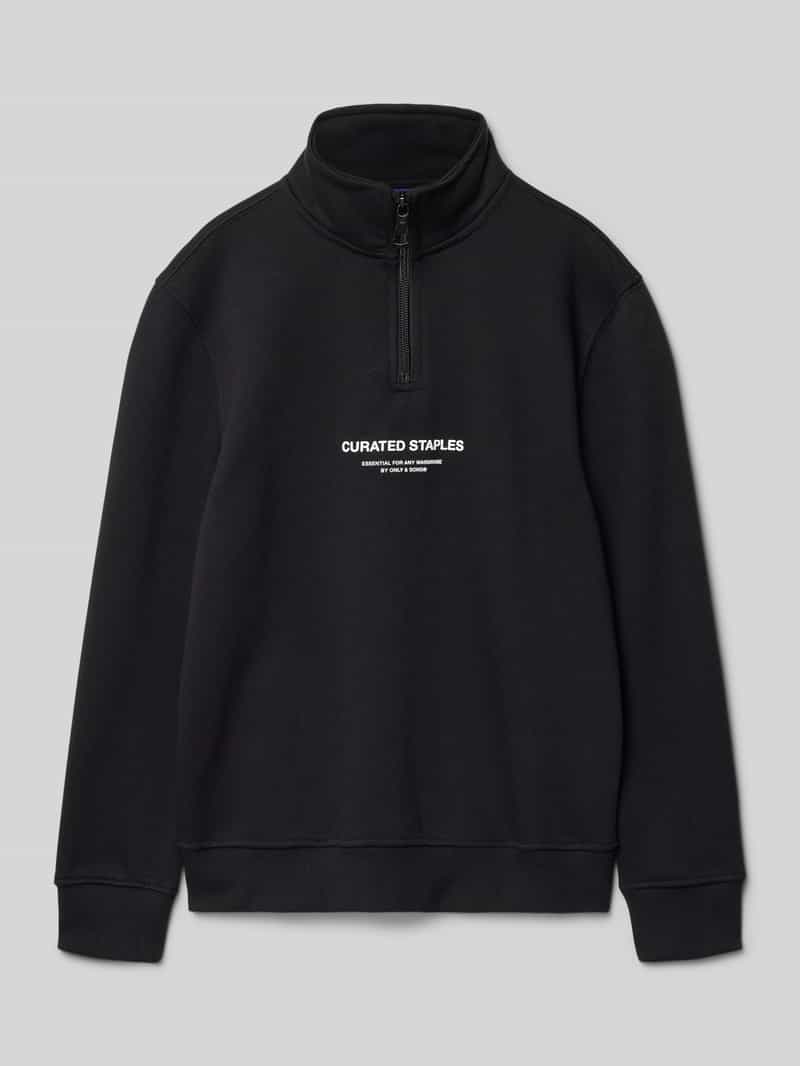 Only & Sons Regular fit sweatshirt van katoenmix model 'CURATED'