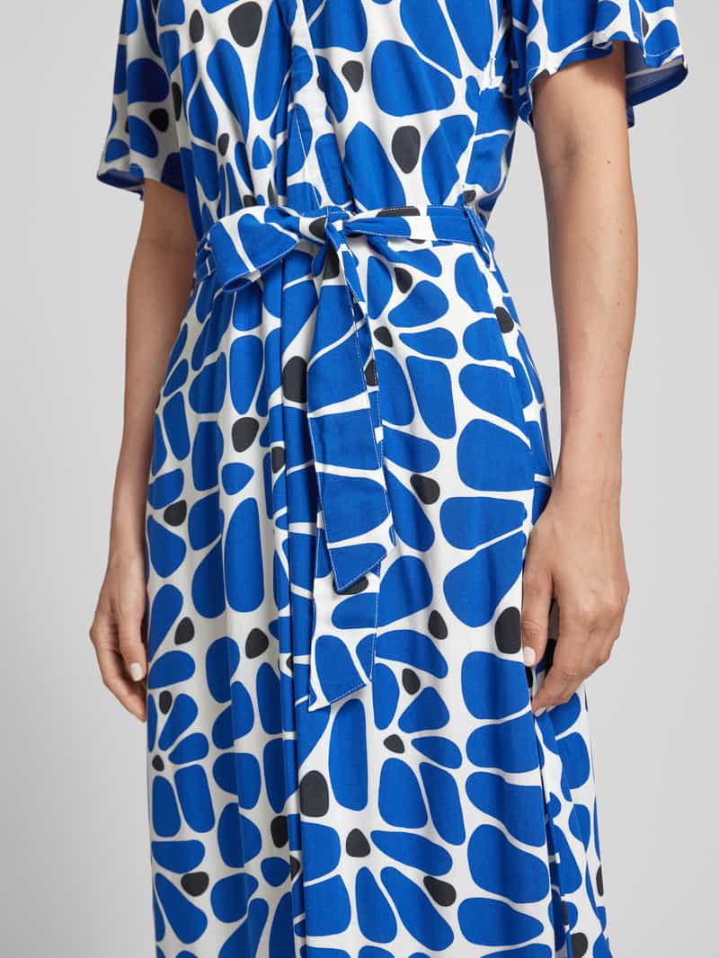Tom Tailor Midi-jurk met strikceintuur