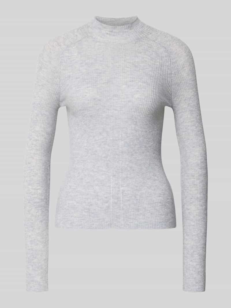 Gebreide pullover met wol