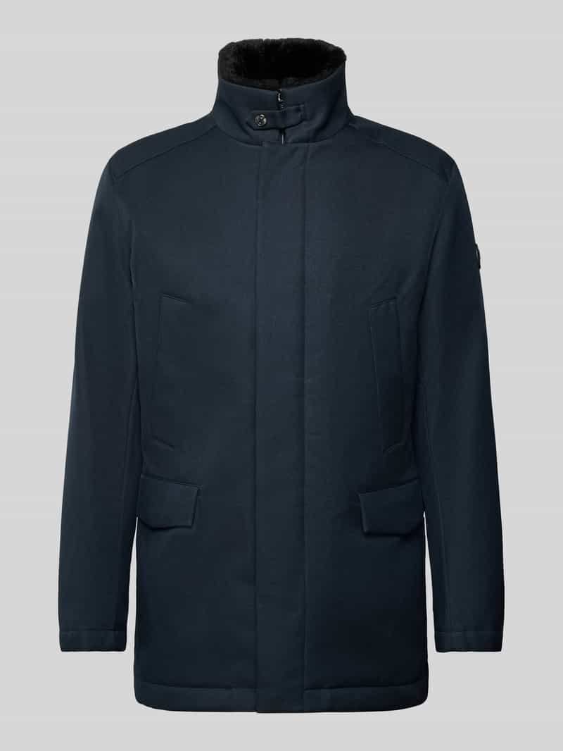JOOP! Collection Lange jas met blinde ritssluiting model 'DARRY'