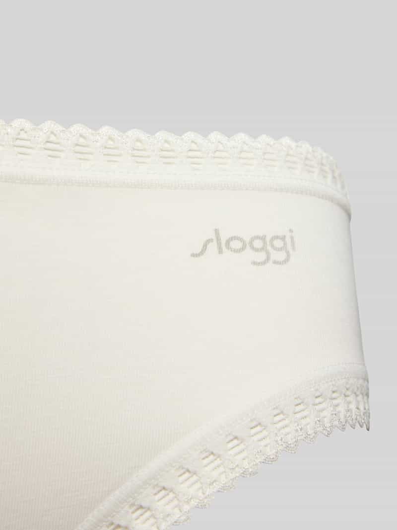 Sloggi Slip met kant in een set van 3 stuks model 'GO'