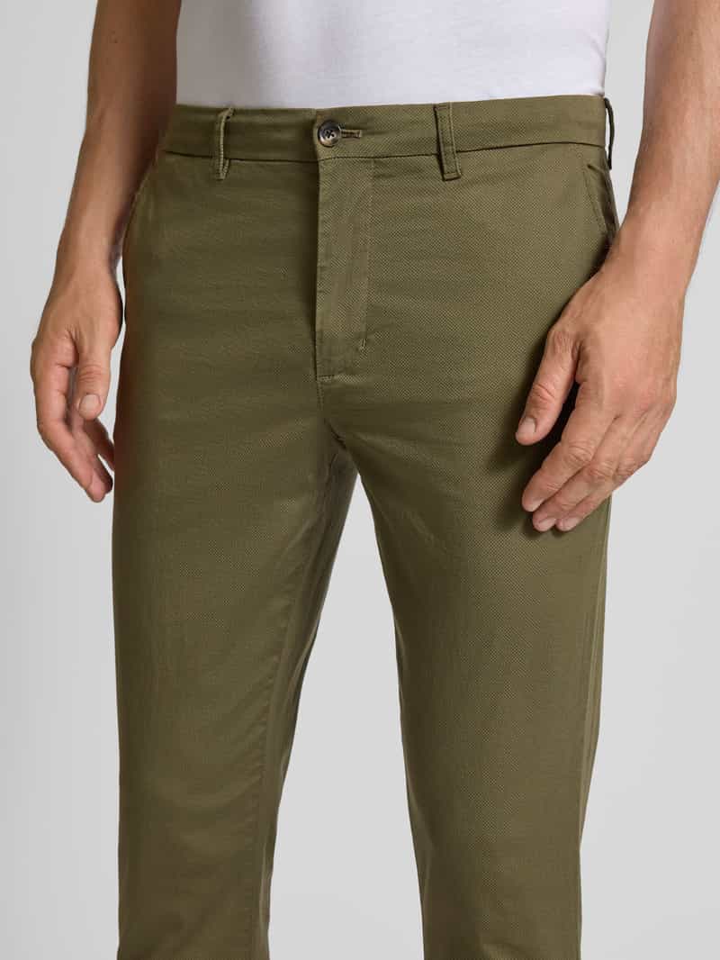 Tommy Hilfiger Slim fit chino van katoenmix
