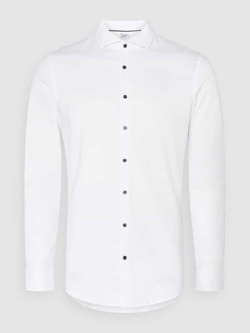 Super slim fit zakelijk overhemd met stretch Jake*s