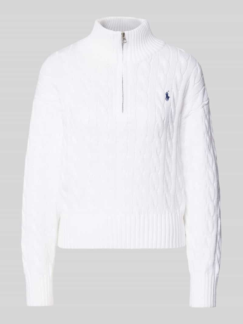 Polo Ralph Lauren Gebreide pullover met opstaande kraag