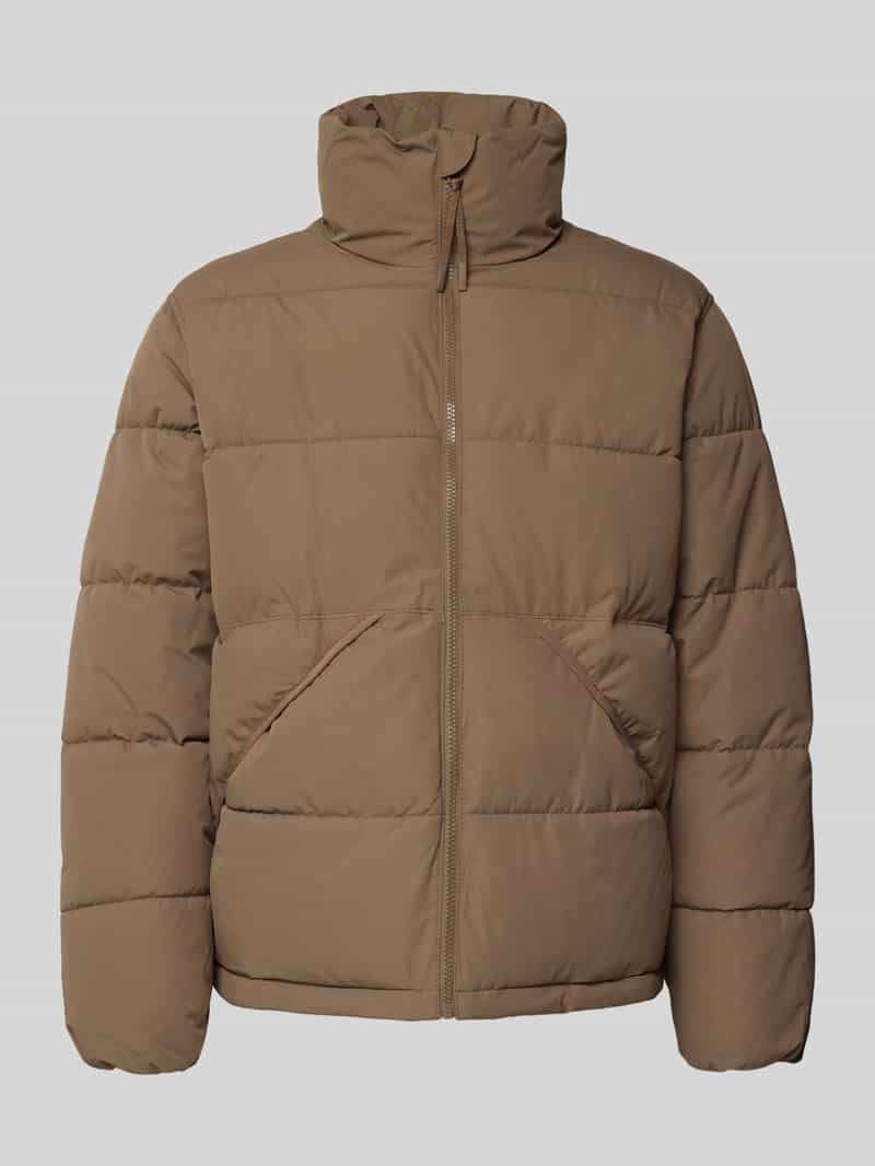 Only & Sons Regular fit gewatteerd jack met opstaande kraag model 'PACK'