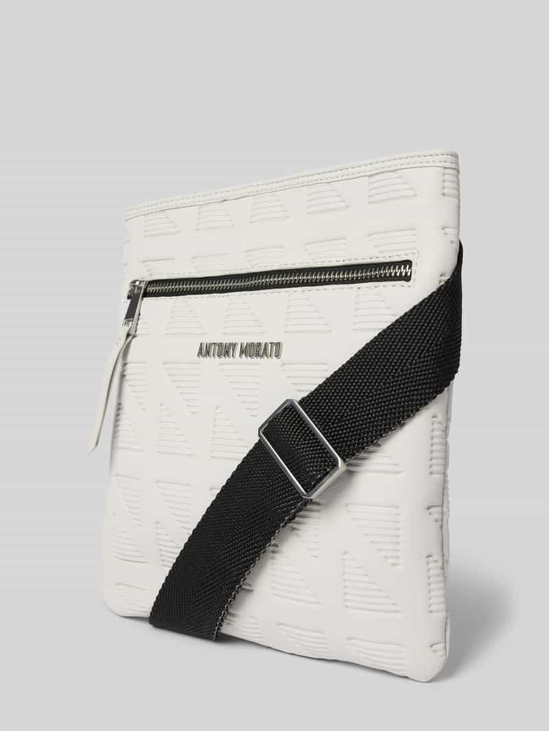 Antony Morato Schoudertas met labelapplicatie model 'Messenger'