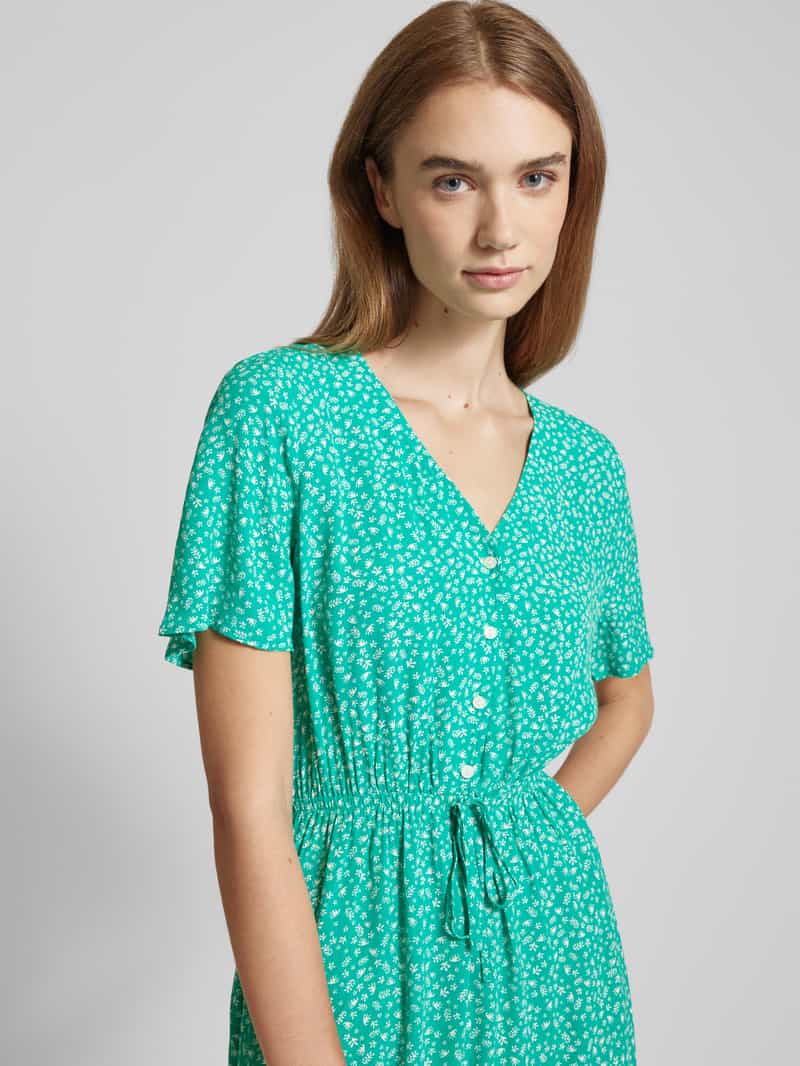 Tom Tailor Denim Knielange jurk met all-over print