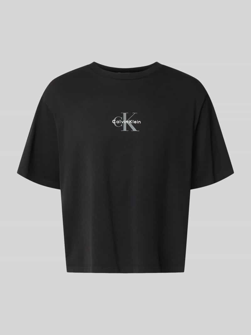 relaxed fit T-shirt van puur katoen