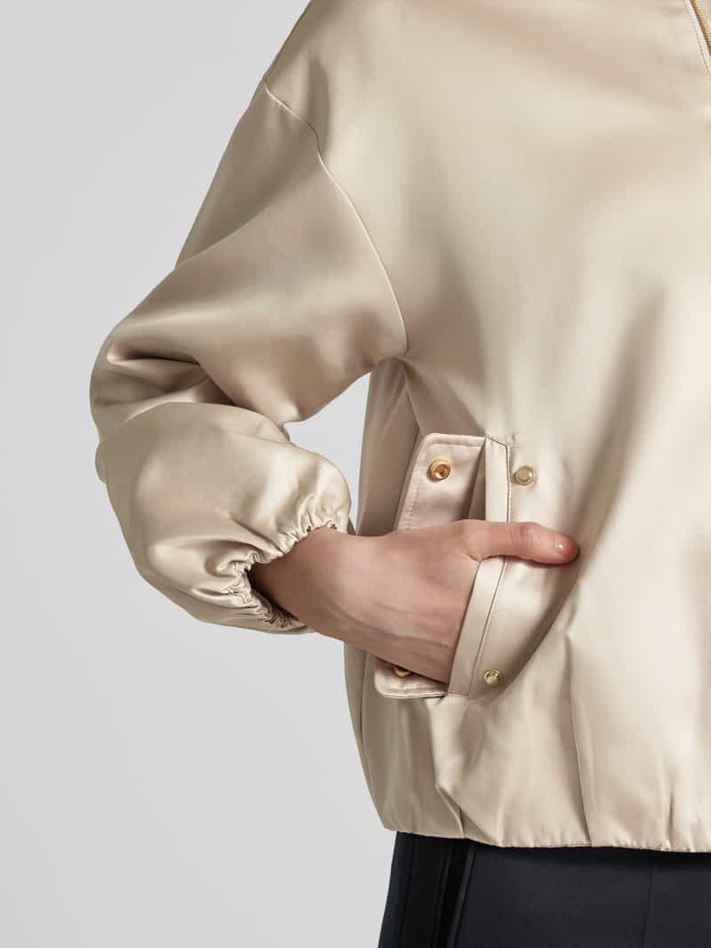 s.Oliver BLACK LABEL Oversized blouson met elastische zoom