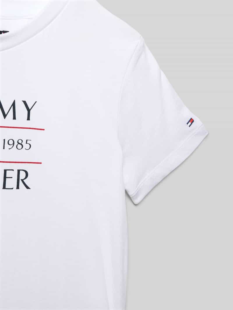 Tommy Hilfiger Teens T-shirt met labelprint