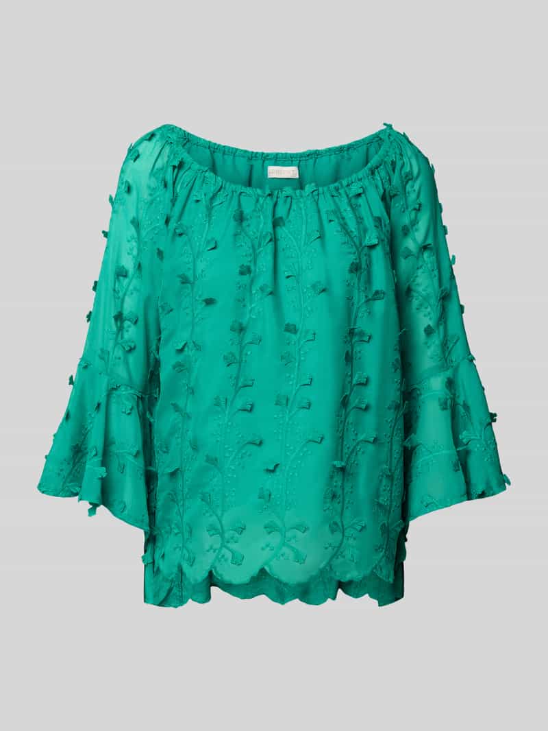 Blouseshirt met siergarnering