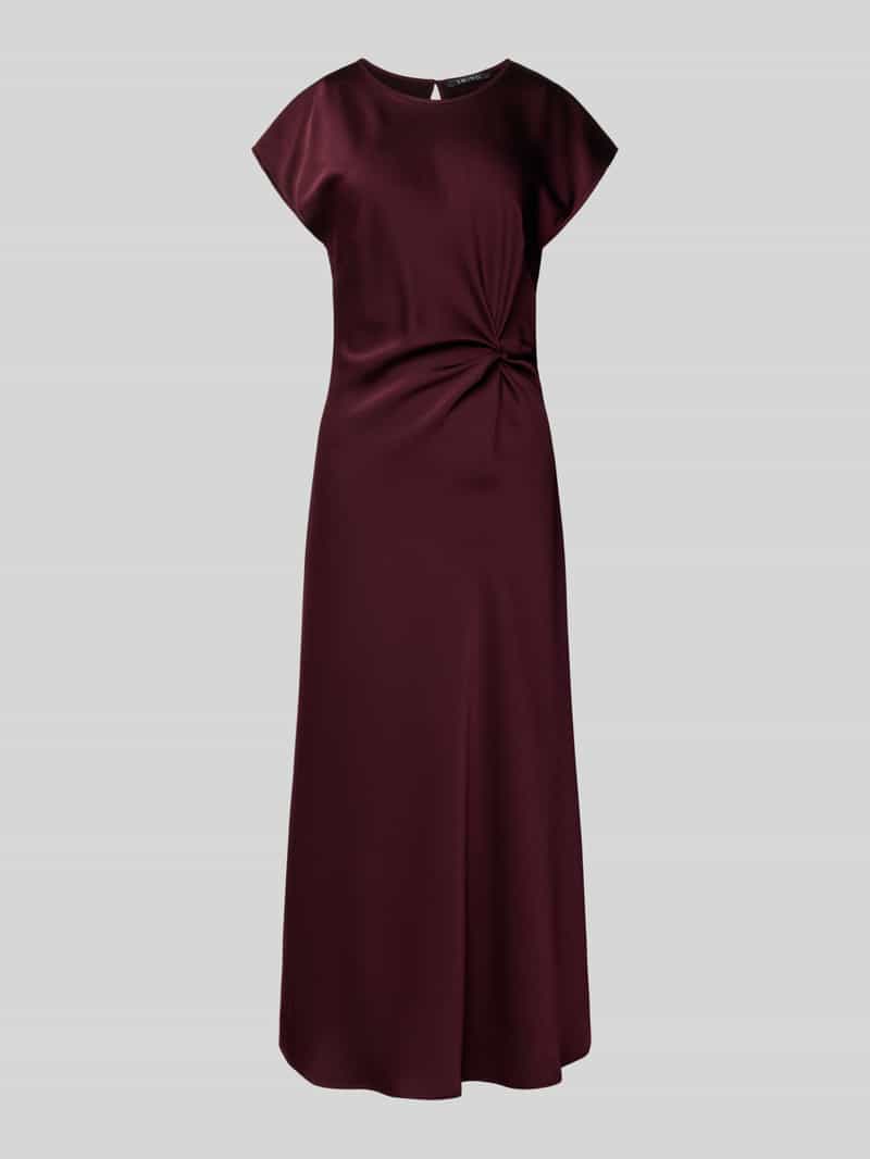 Swing Cocktailjurk met ronde hals