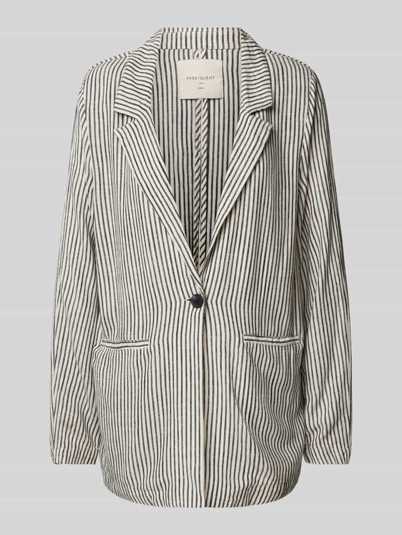 FREE QUENT Blazer met streepmotief model 'Gigi'