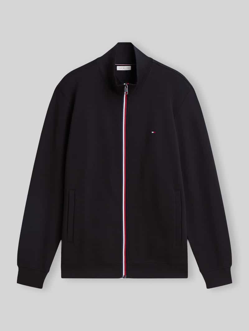 Tommy Hilfiger Regular fit sweatjack van puur katoen