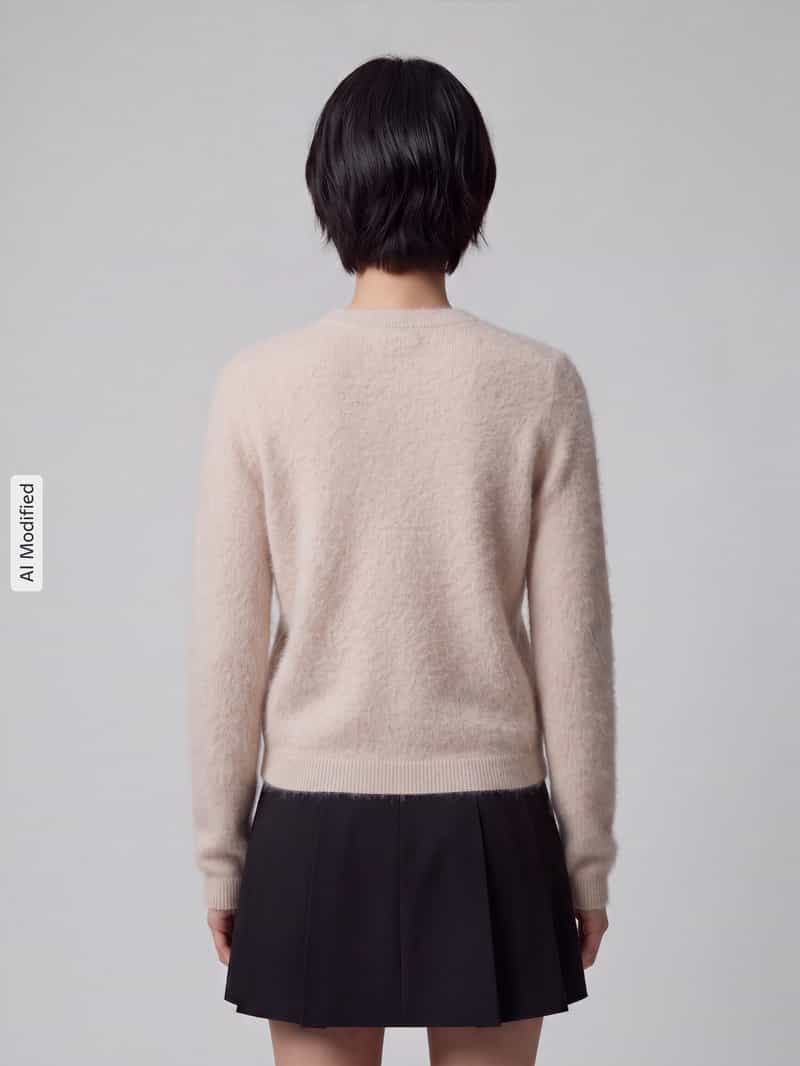 Weekend Max Mara Regular fit gebreid jack van mix van scheerwol en kasjmier model 'ESPOSTO'