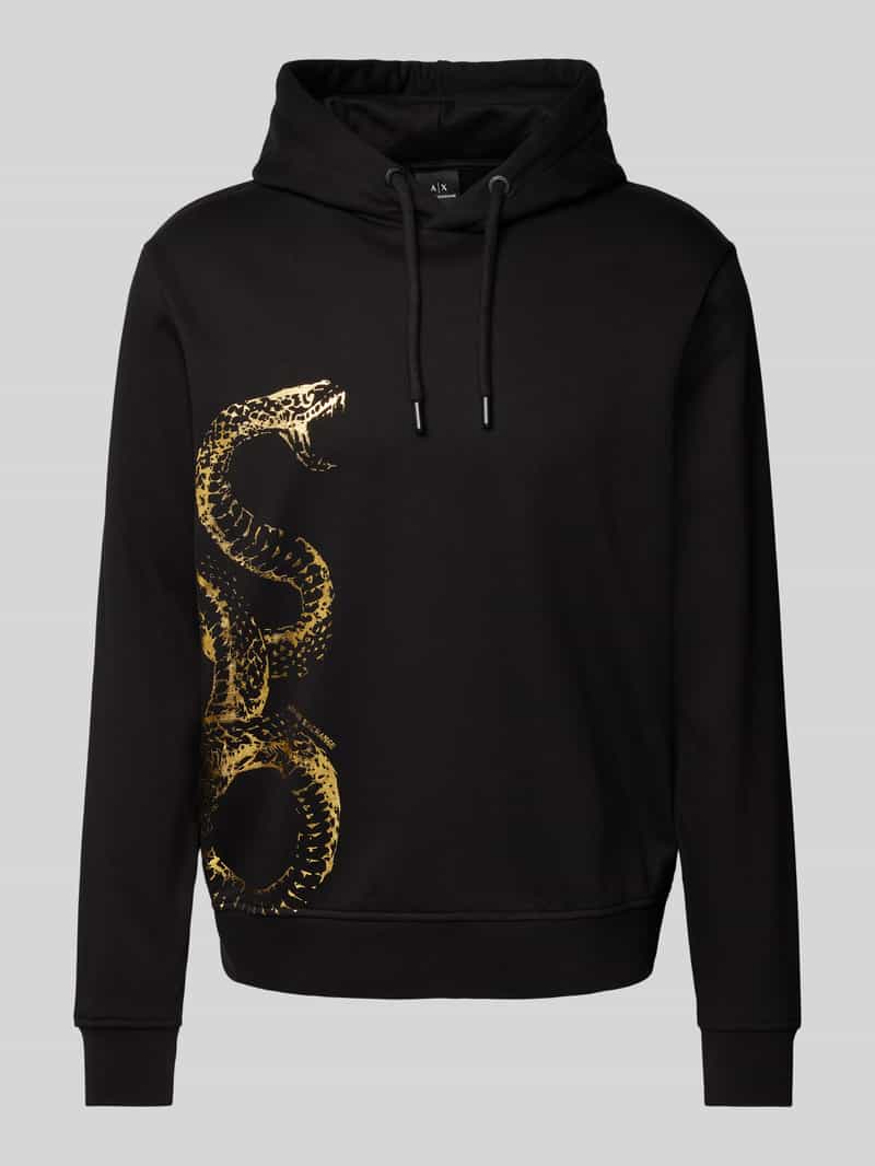 Armani Exchange Hoodie met capuchon model 'FELPA'