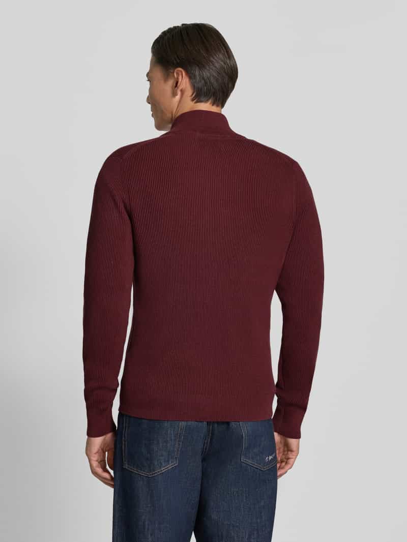 MCNEAL Gebreid jack met opstaande kraag model 'LEVI'