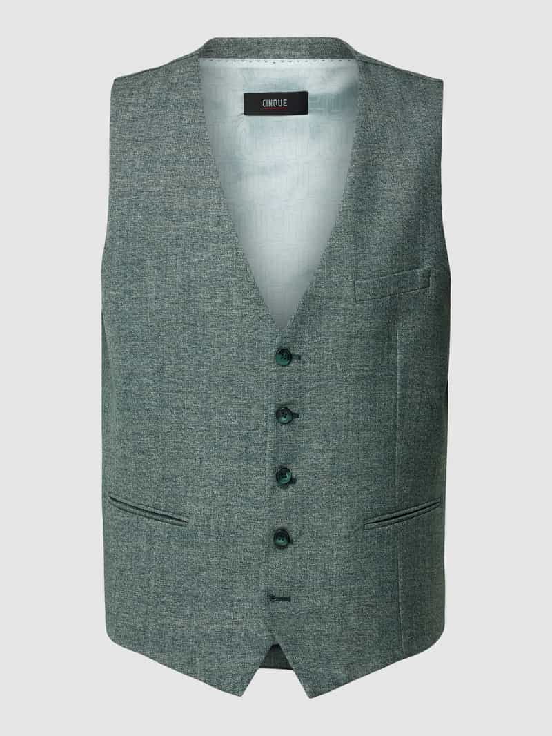 CINQUE Gilet in gemêleerde look model 'Vitra'