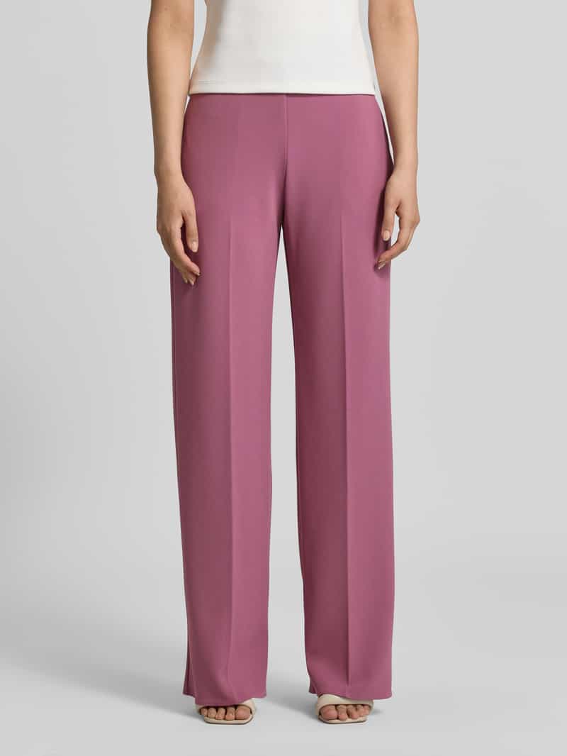 RINASCIMENTO straight fit stoffen broek met persplooien