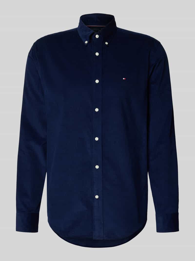 Tommy Hilfiger Regular fit corduroy overhemd van puur katoen