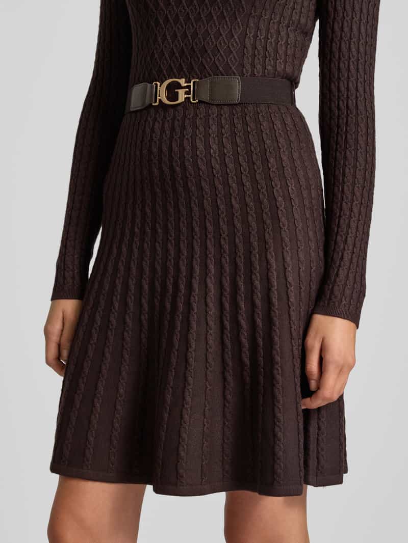 Guess Knielange jurk met tailleriem