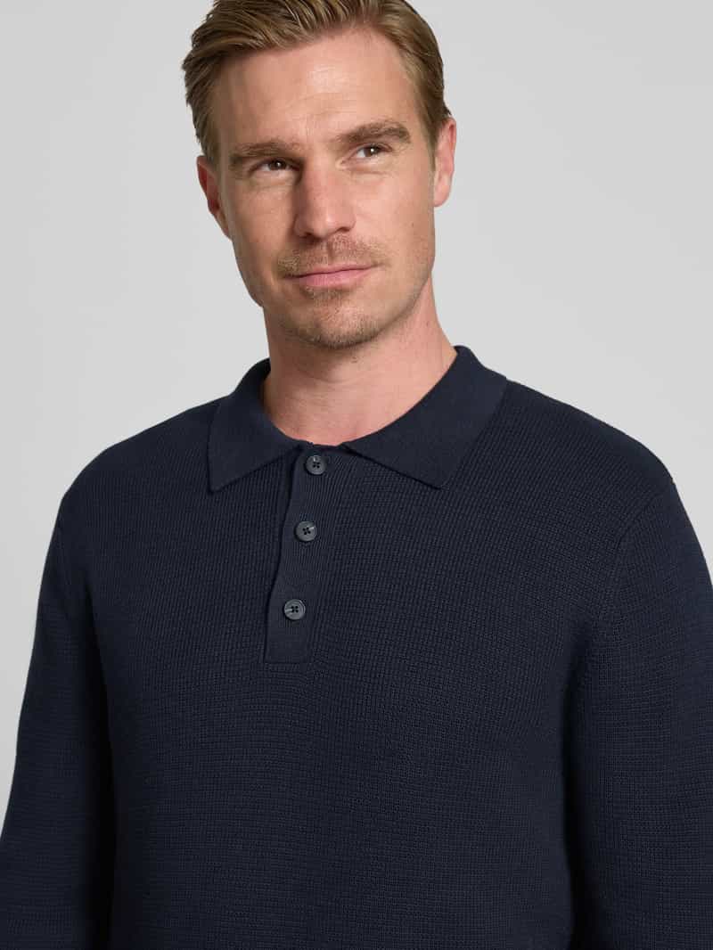 Selected Homme Regular fit gebreide pullover van puur katoen model 'DANE'