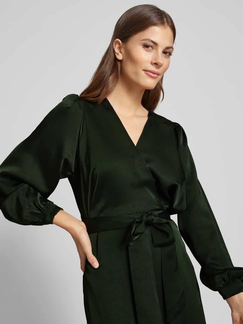 NEO NOIR Midi-jurk met naadritssluiting model 'RIMINI'
