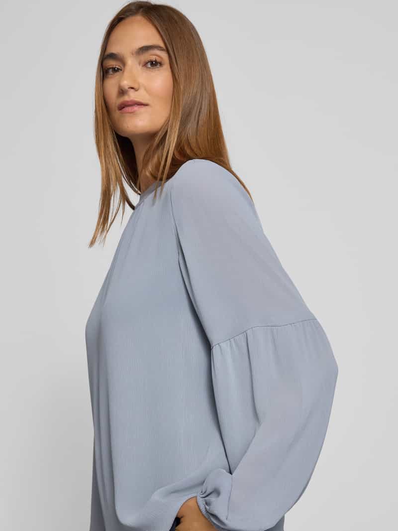 comma Blouseshirt met ronde hals