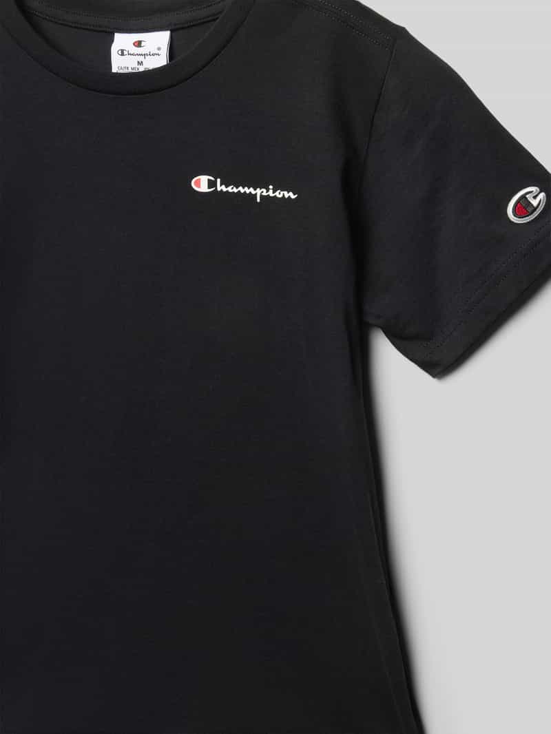 Champion T-shirt met labelprint