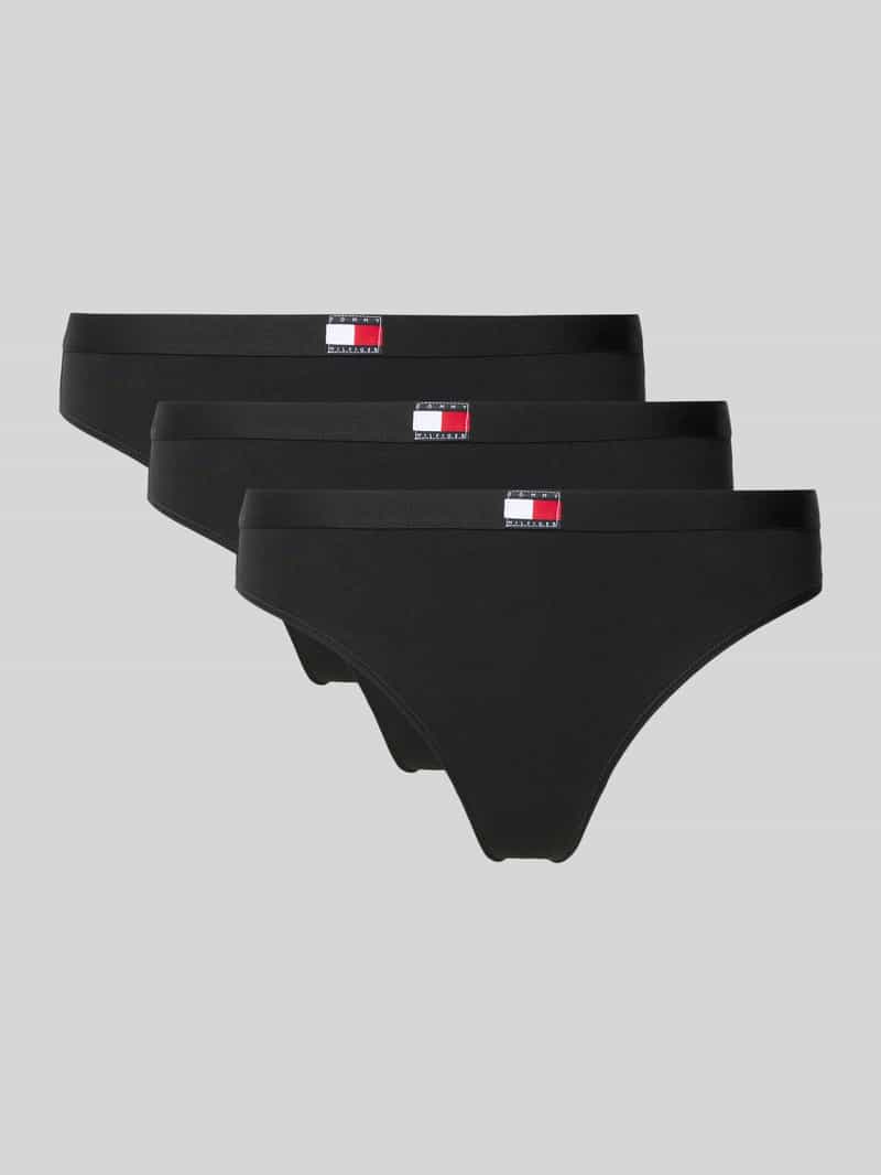 Tommy Hilfiger String van katoenmix in een set van 3 stuks