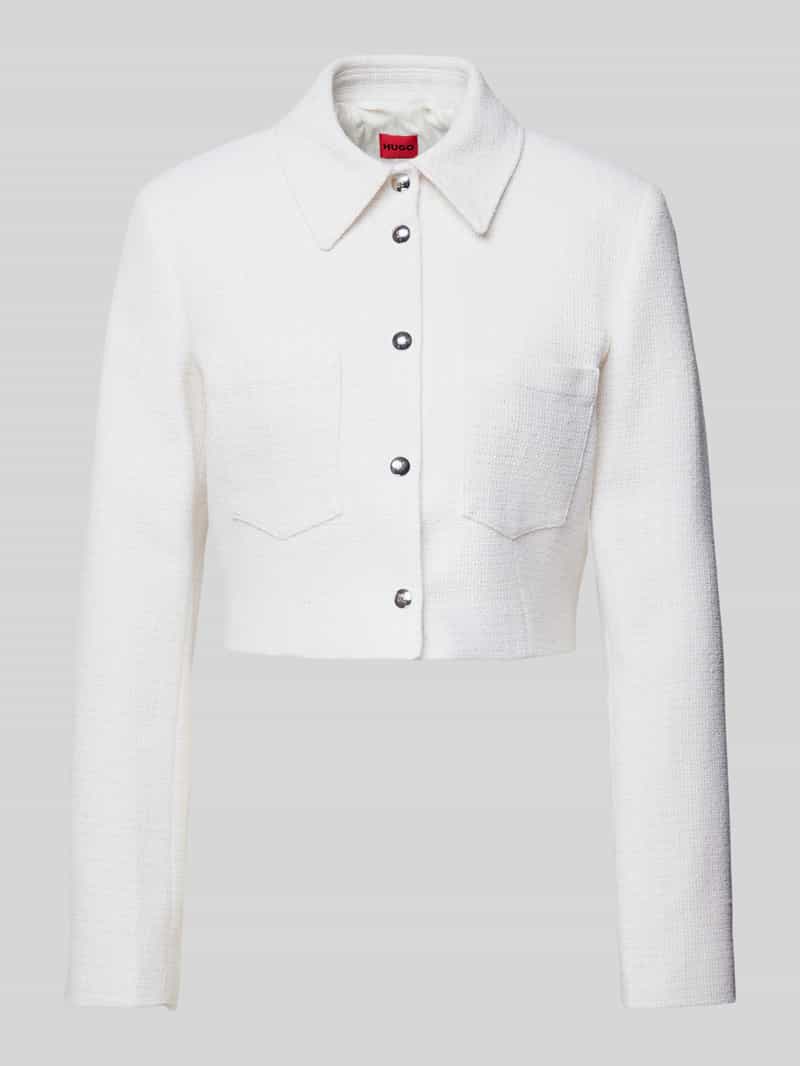HUGO Blazer met opgestikte borstzakken model 'Anouka'
