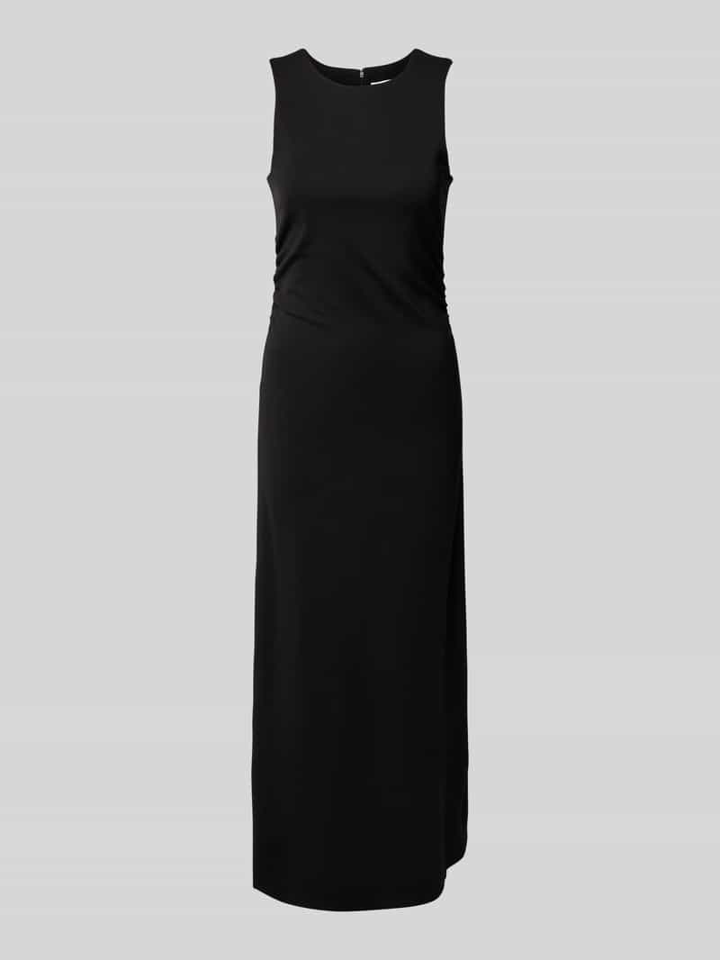 Selected Femme Midi-jurk met ronde hals model 'IRA'