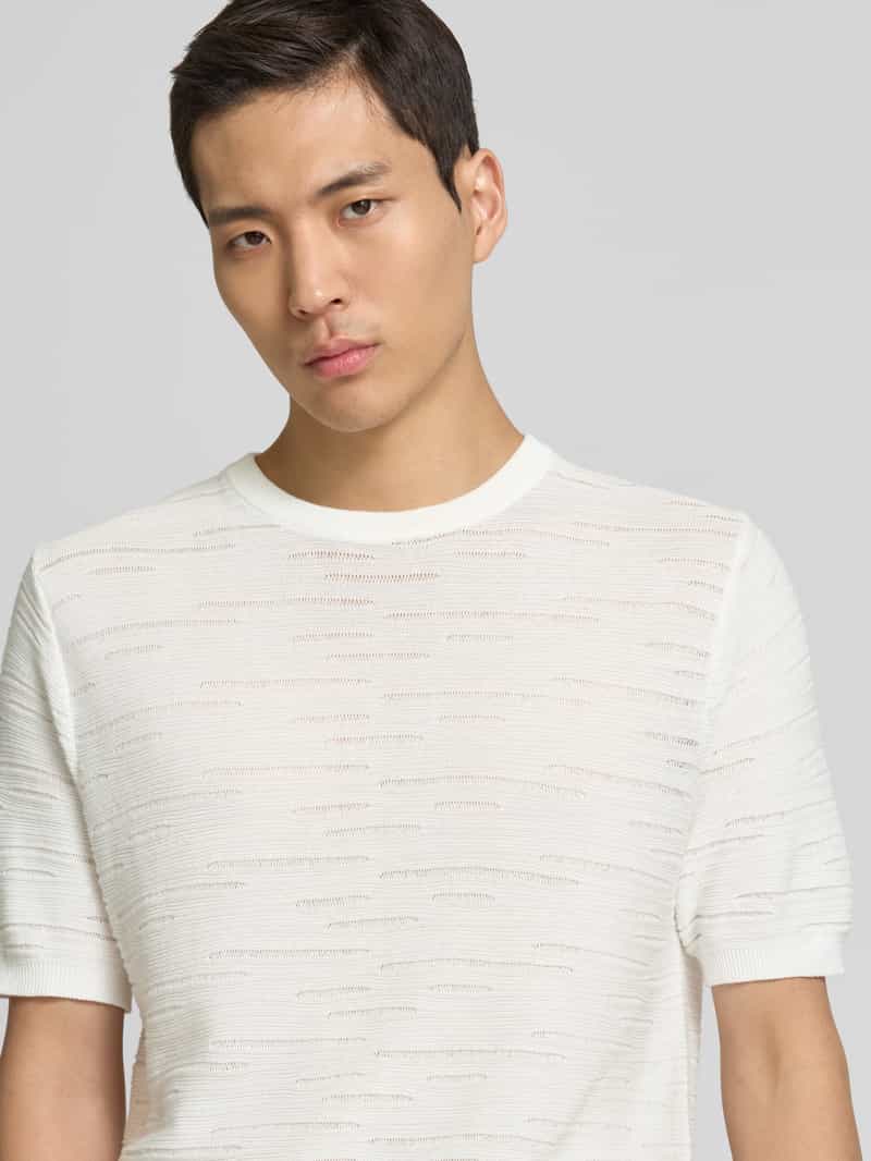 Antony Morato T-shirt met labeldetail